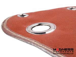 Dodge Dart Thermal Turbo Blanket - 1.4L Turbo - SILA Concepts - Red Silicone/ Fiberglass